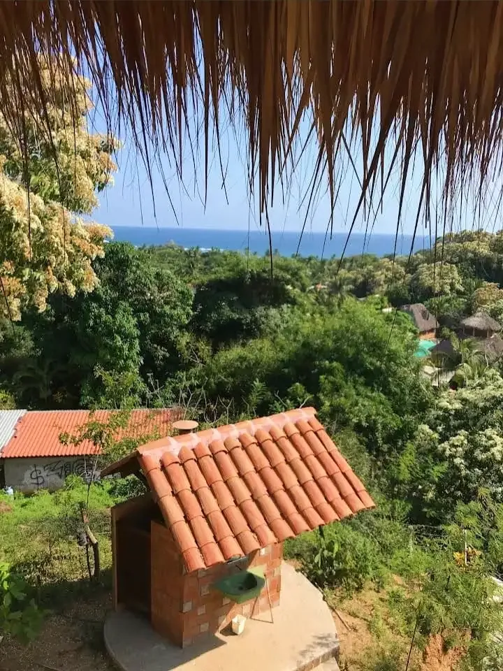 Vista al mar Pacífico desde Casa Yeshua